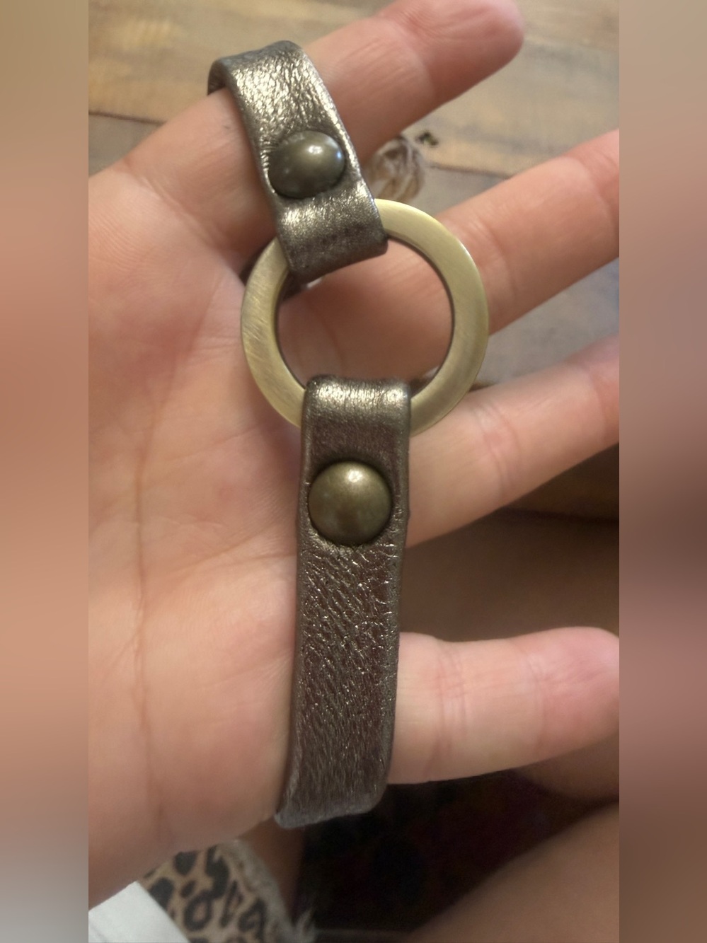 NWT Giving Bracelet Leather Bracelet